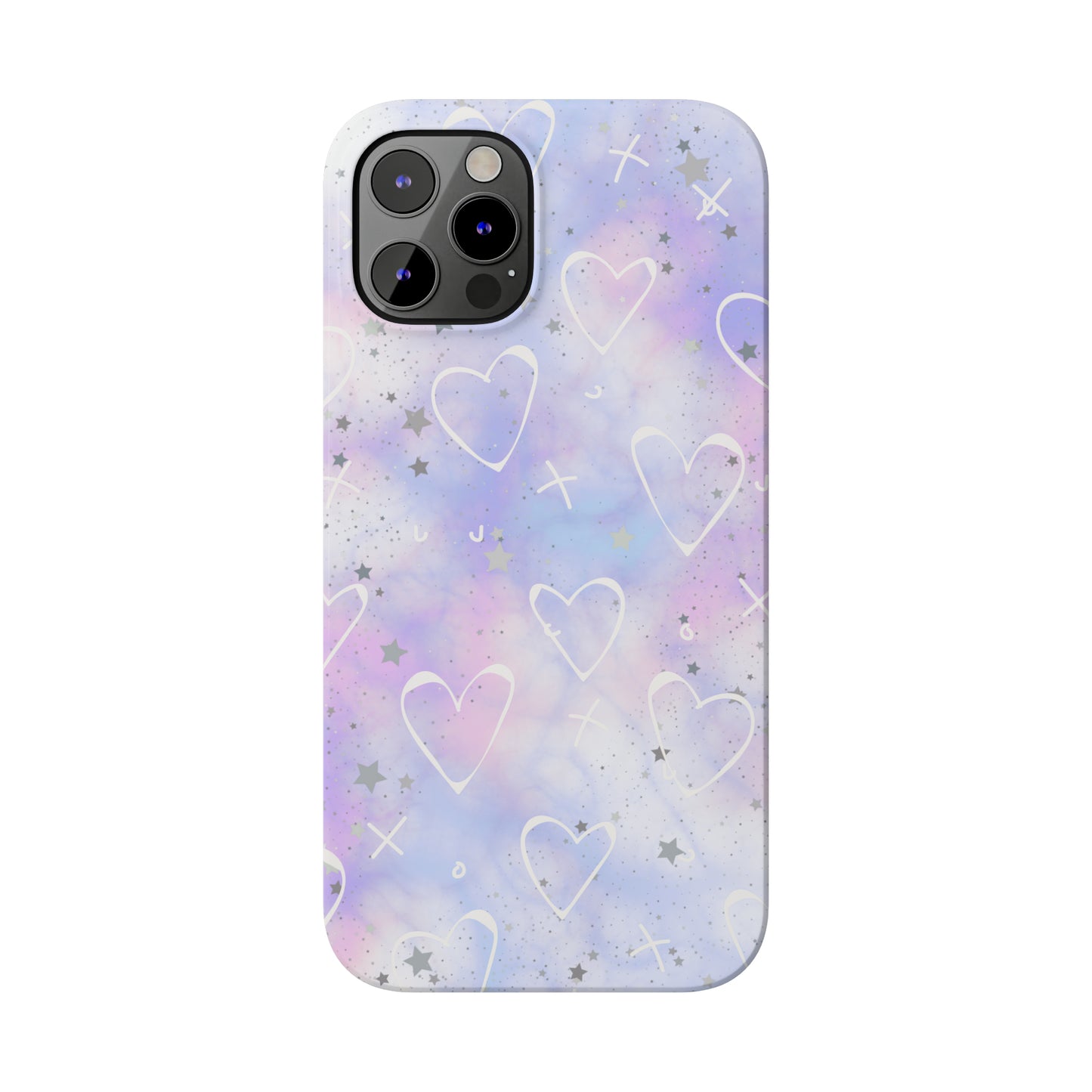Durable iPhone Case - Galaxy Hearts