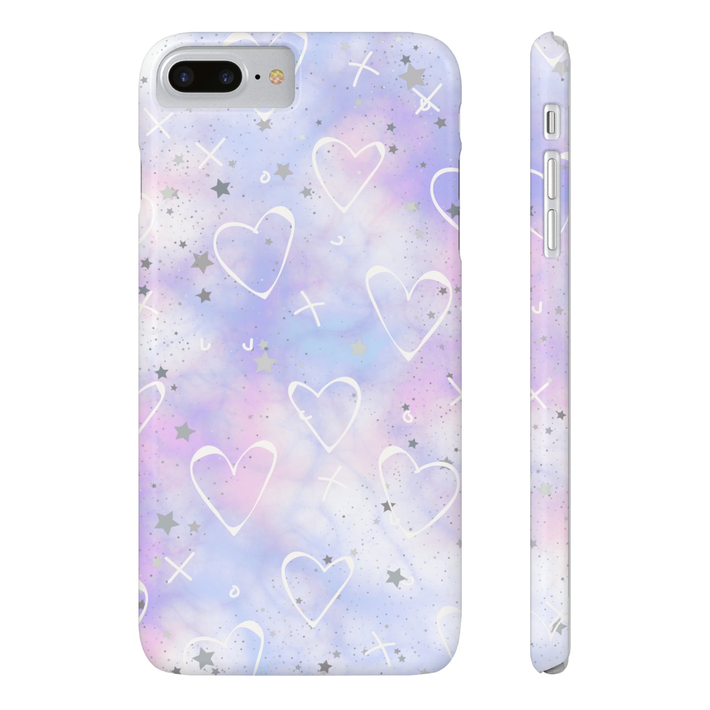 Durable iPhone Case - Galaxy Hearts