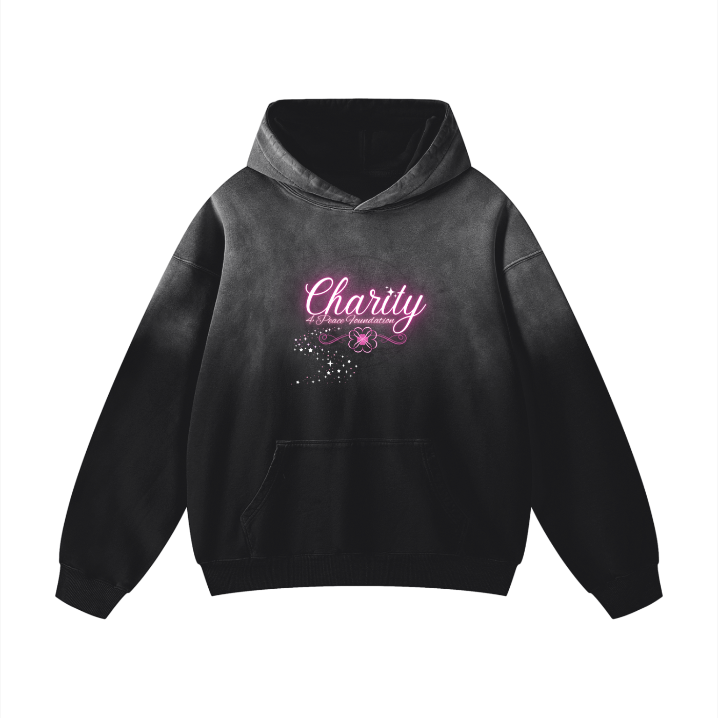 Charitable Apparel,Peace Apparel,Collective,Oversized Hoodie,Sunfaded,Unisex,Graphic Design,100% Charity Proceeds,Autumn,Casual