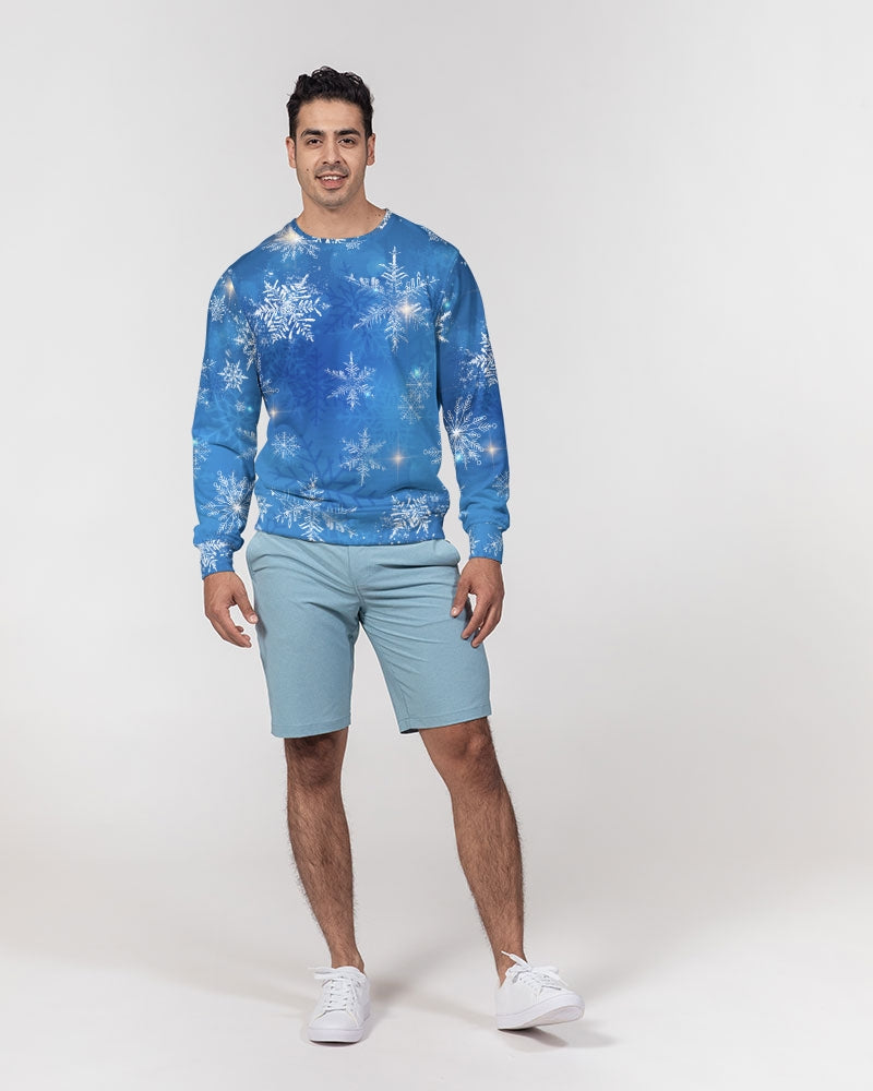 Men's Classic French Terry Crewneck - Men's Ugly Christmas Sweatshirt