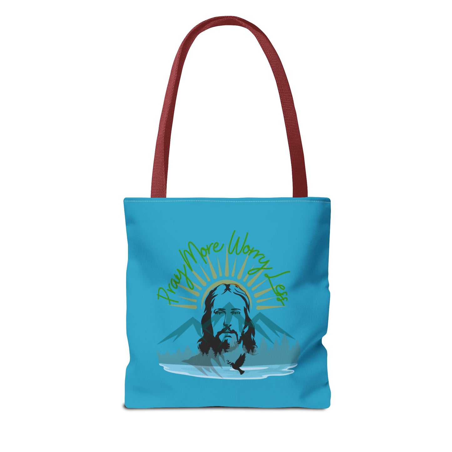 Pray More Worry Less - Tote Bag - Bag Collective