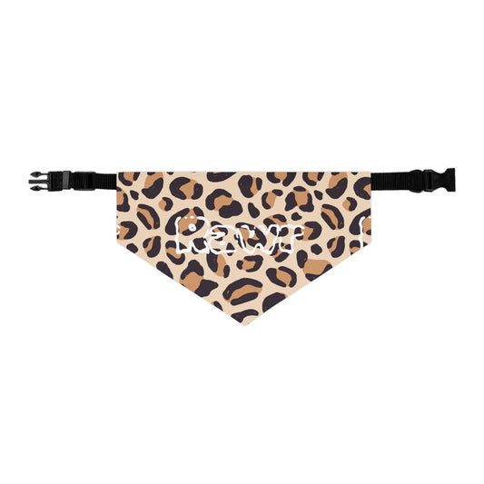 Leopard Print - Pet Bandana Collar - Rawr - Halloween Collective - Pet Collective