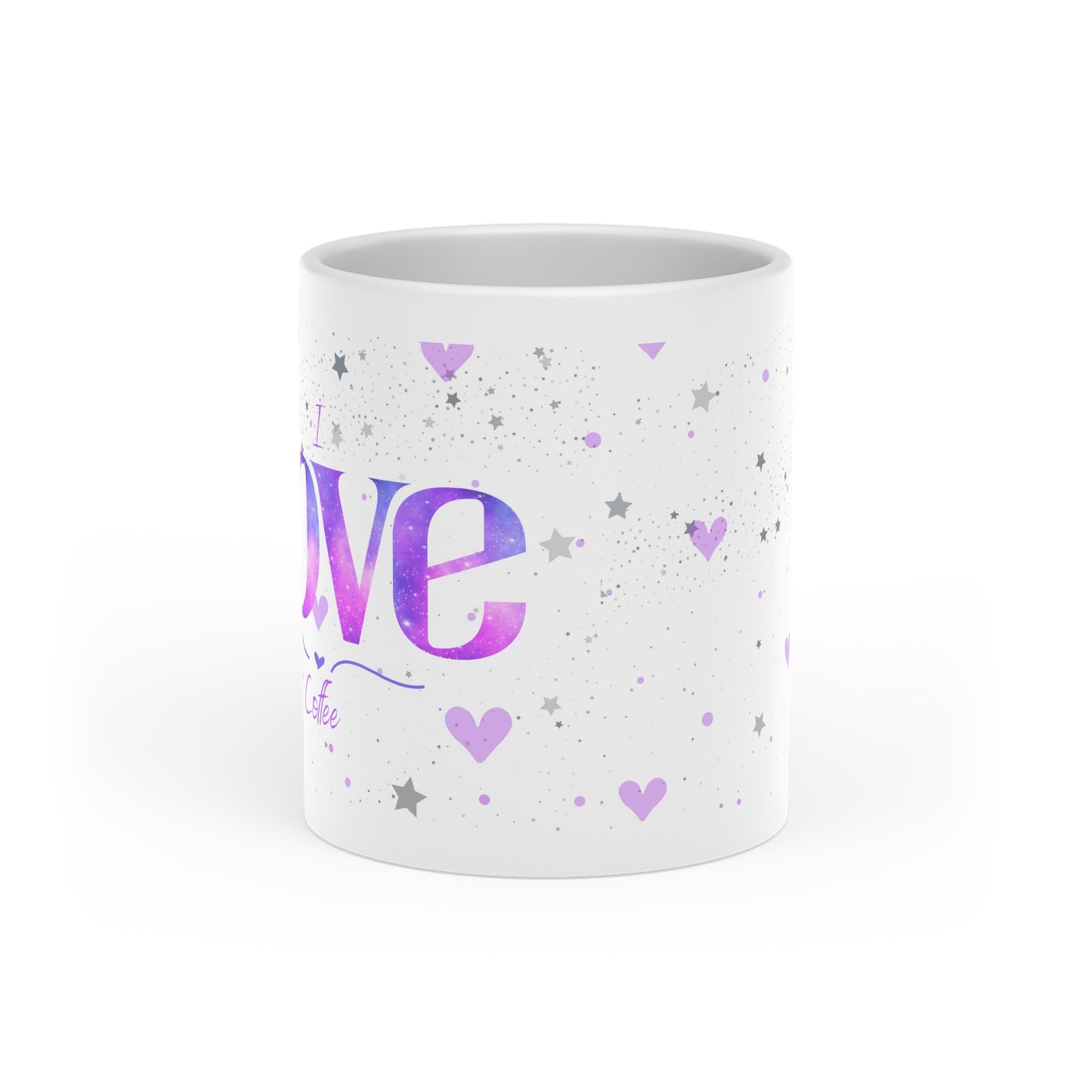 11 oz Mug - Coffee Mug - Heart-Shaped Mug - Valentines Day Collective