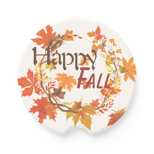 Fall Soapstone Car Coaster - Home Collective - Fall Collective