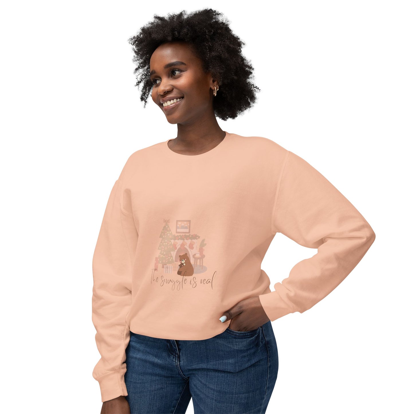 Women's Sweatshirt - Winter Sweatshirt - The Snuggle Is Real