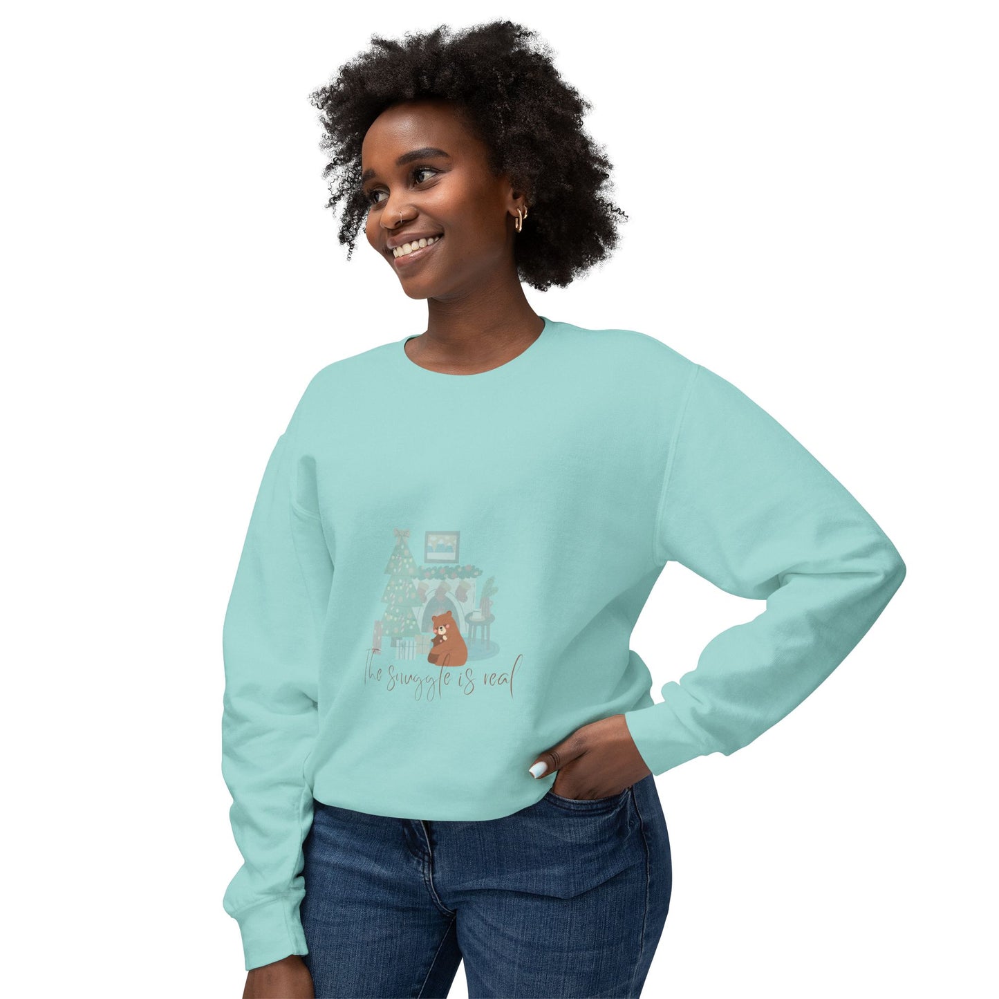 Women's Sweatshirt - Winter Sweatshirt - The Snuggle Is Real