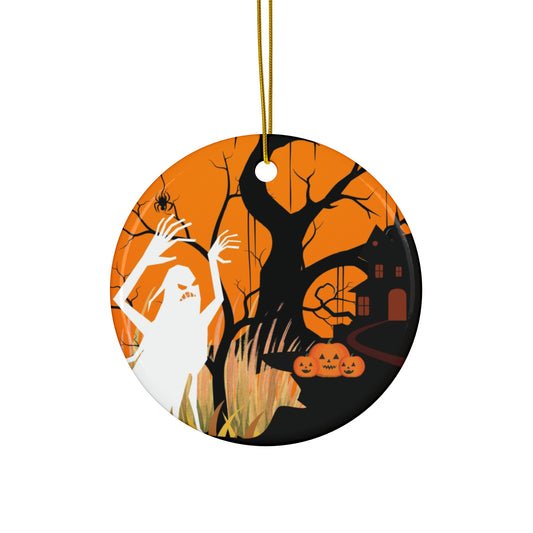 Halloween Ornament - Ceramic Ornament - Halloween Collective