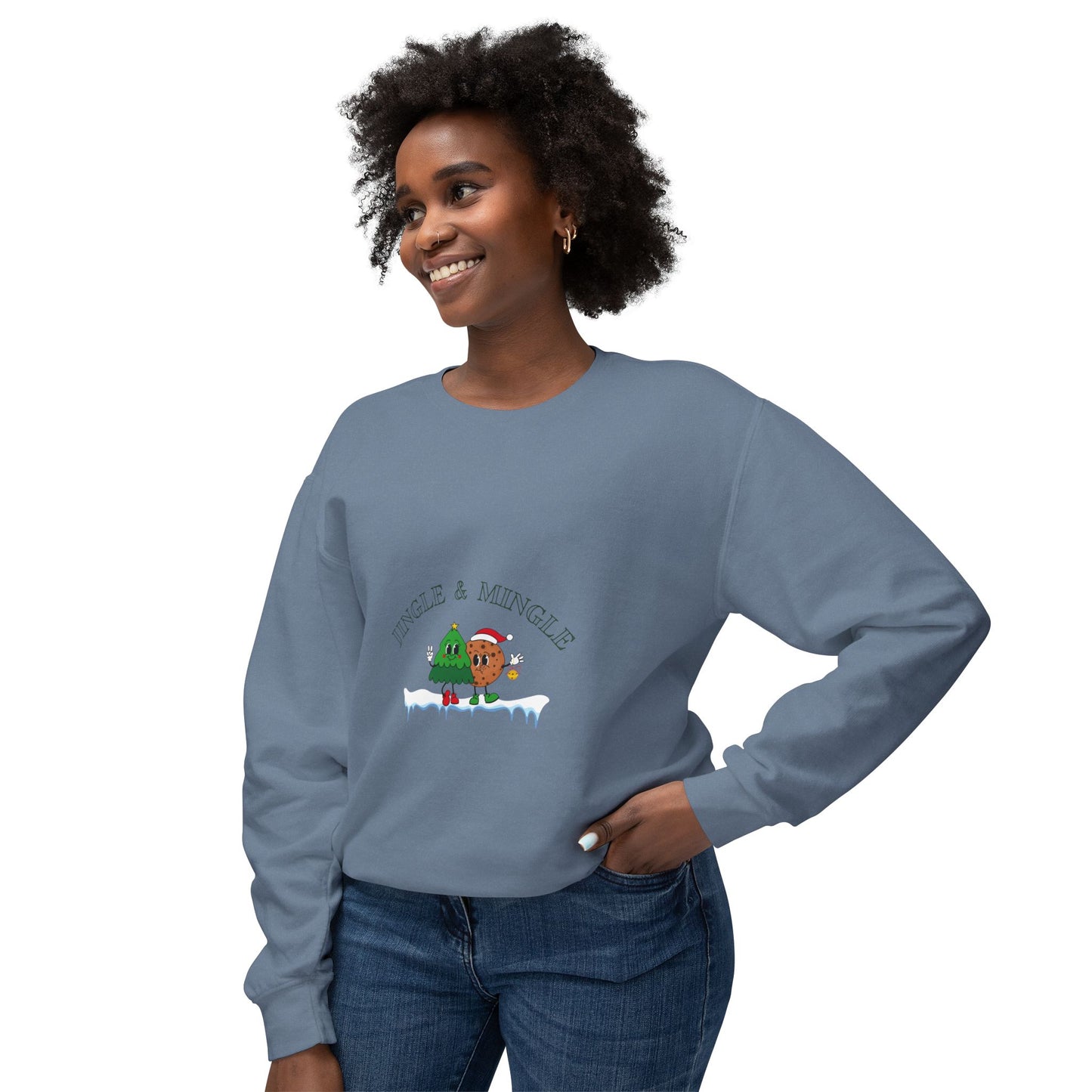 Women's Sweatshirt - XMas Sweater - Jingle & Mingle