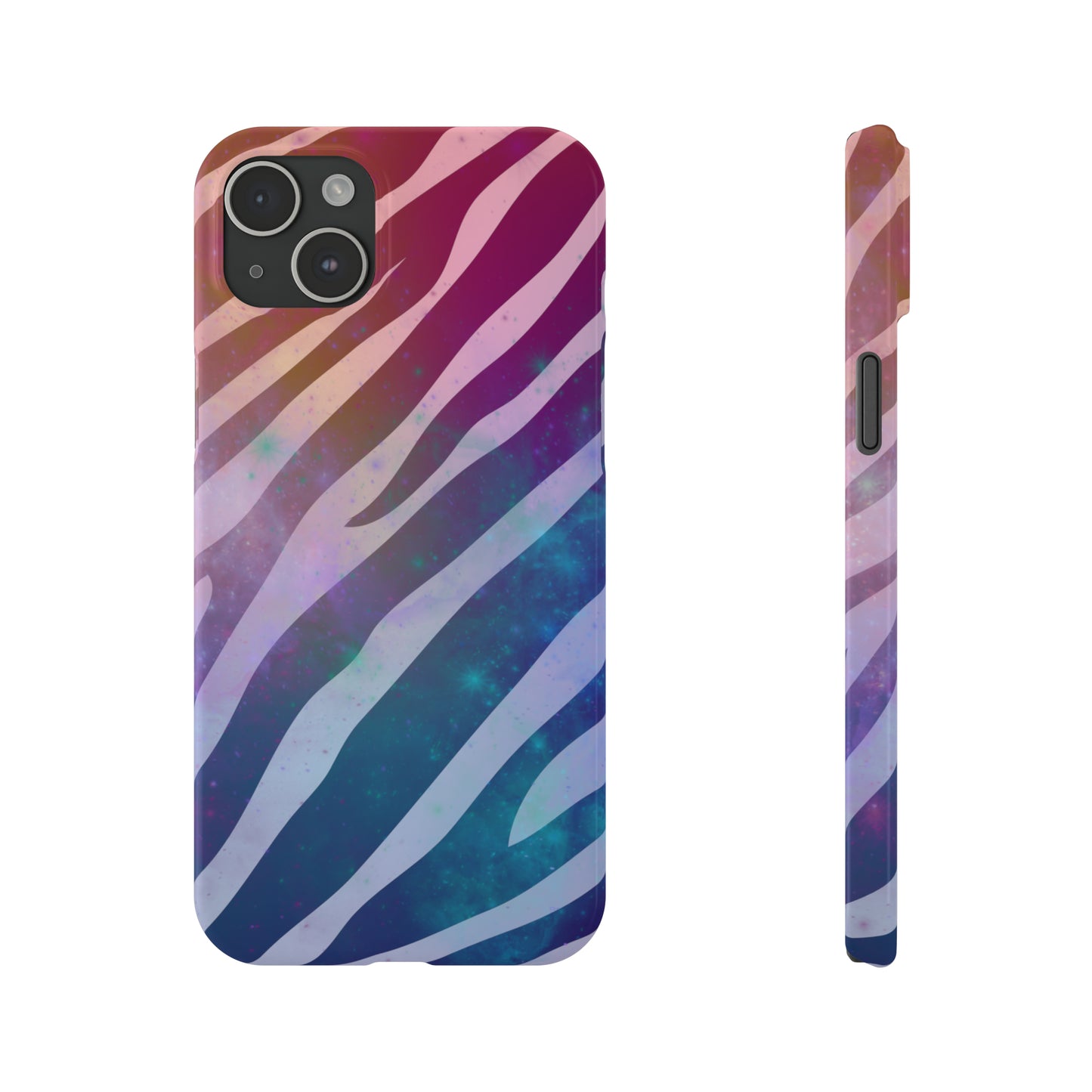 Galaxy Zebra Print Phone Case