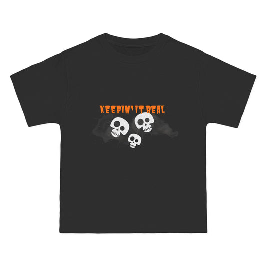 Keepin' It Real - Halloween Short Sleeve T-Shirt - Comedic Slogan T-Shirt - Halloween Collective