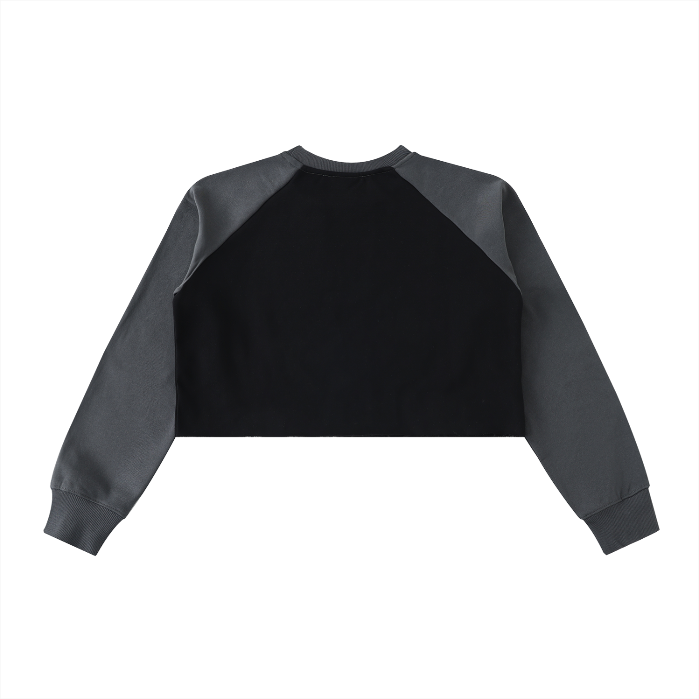 Women's Apparel,Raw-Hem,Cropped Sweatshirt,Daily Casual,Multi-Season,Blended Cotton,Faith Based Apparel,Body-Con,Block Raglan Crop,Basics