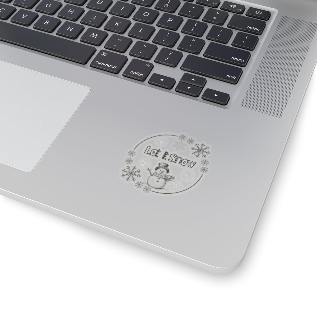 Laptop Sticker - Winter Sticker - Let It Snow