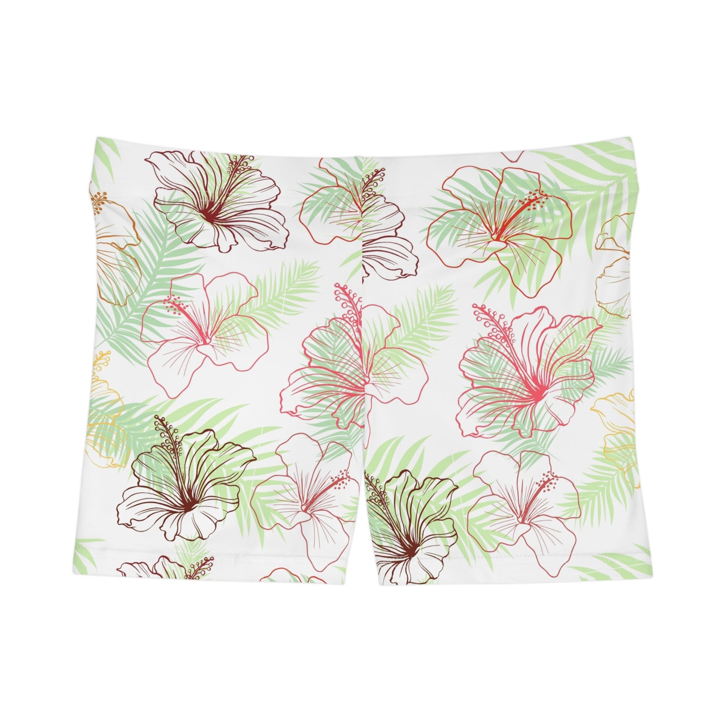 Hibiscus - Set 1 of 2 - Women's Shorts - Sports Collective - Her Collective