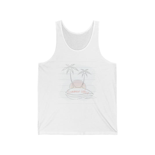 Summer Vibes Beach Tank