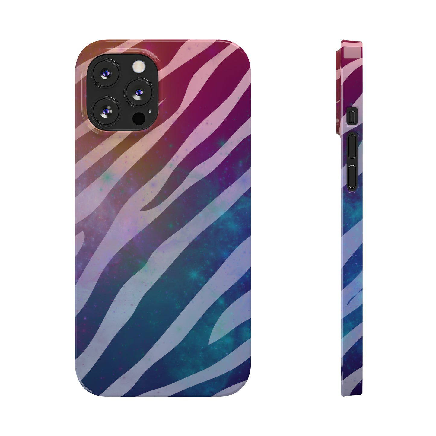 Galaxy Zebra Print Phone Case