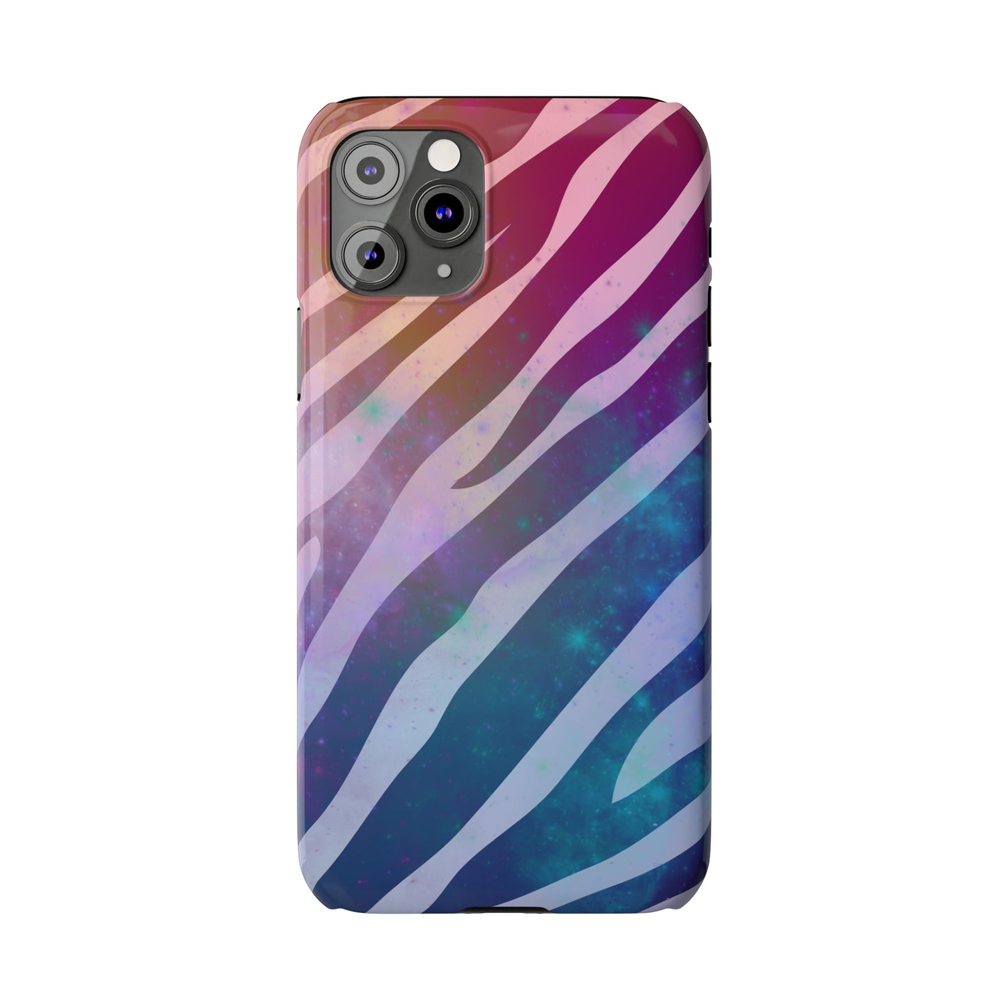 Galaxy Zebra Print Phone Case