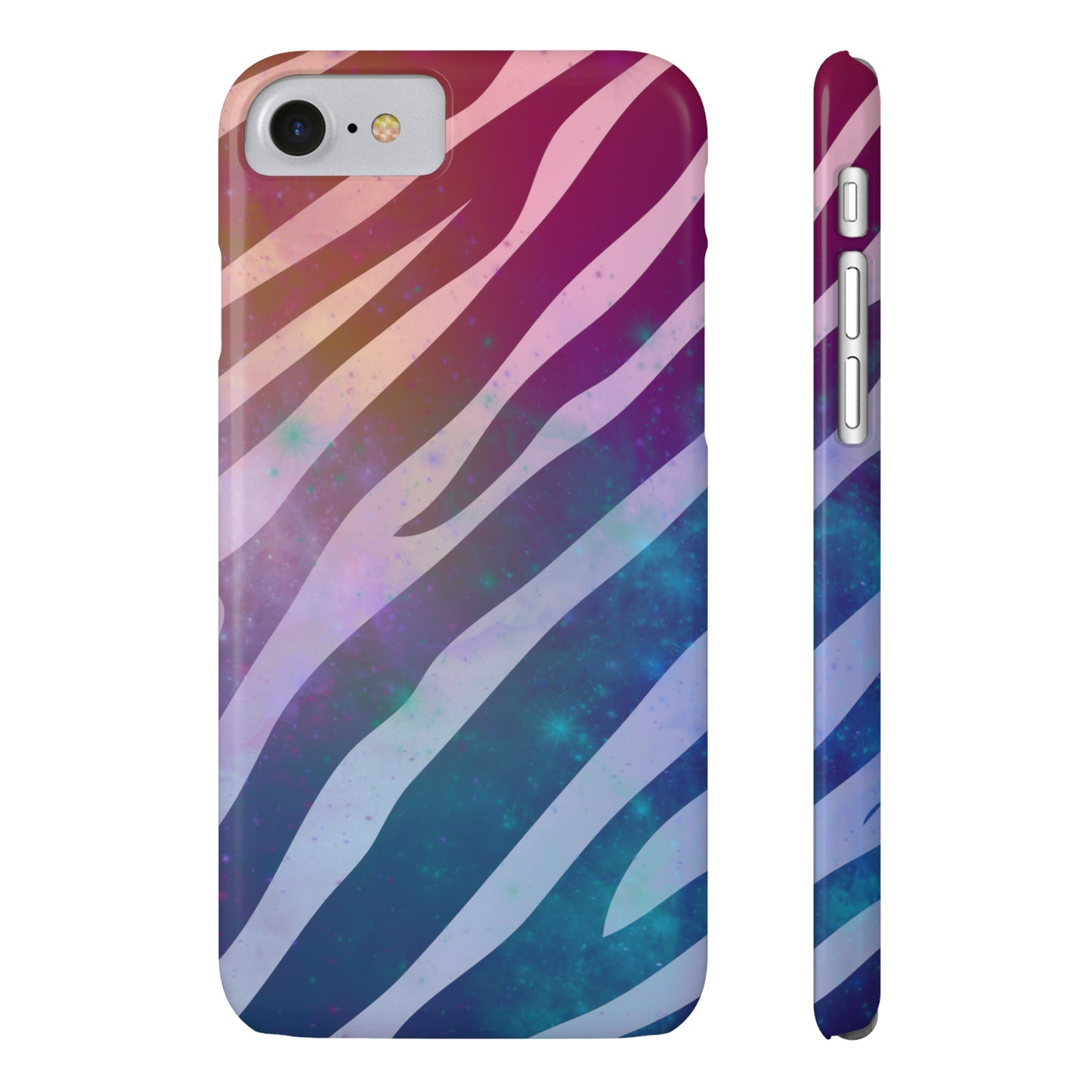 Galaxy Zebra Print Phone Case