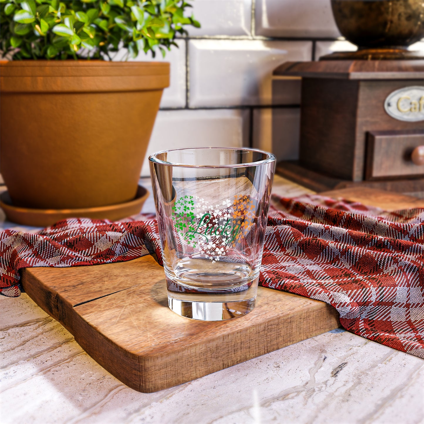 Lucky Saint Patrick's Day Shot Glass