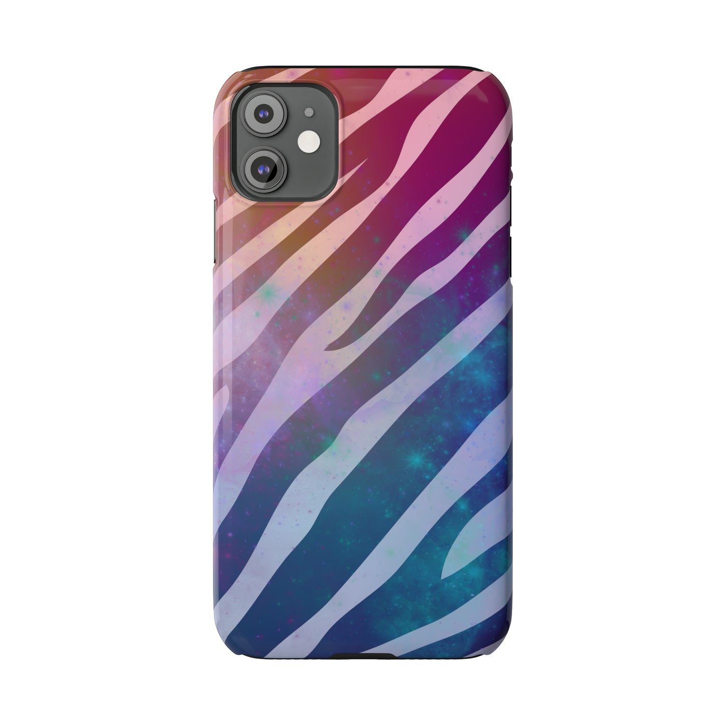 Galaxy Zebra Print Phone Case