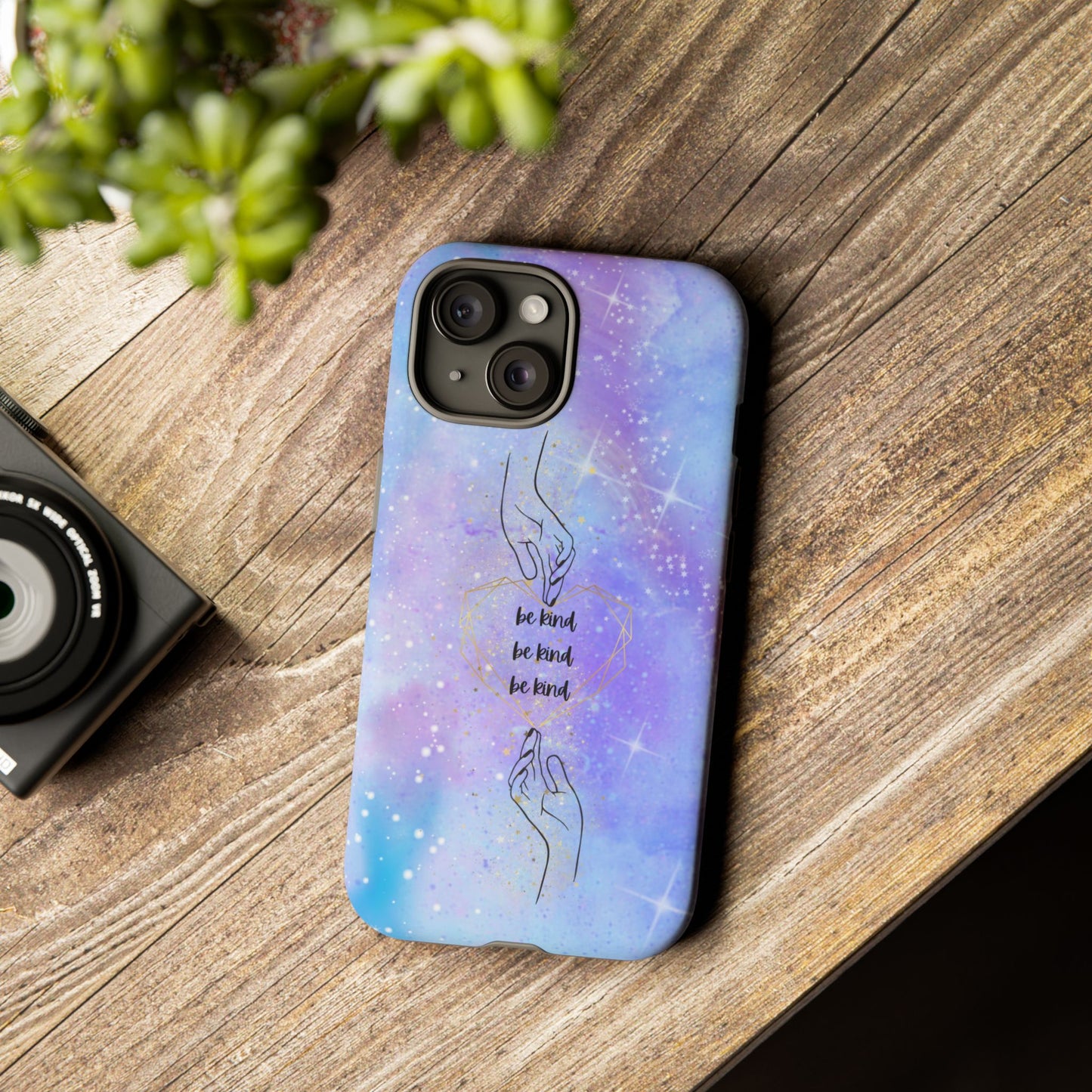 Be Kind Phone Case - Iphone Phone Case - Tough Case - Her Collective - Galactic Collective