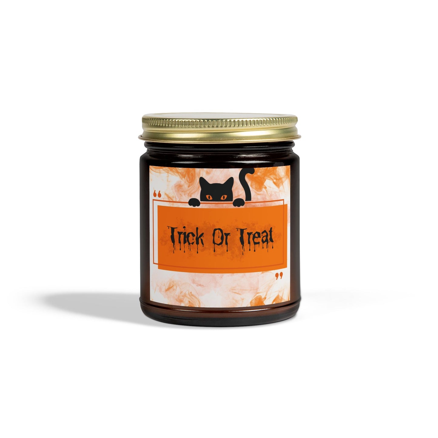 Trick Or Treat - Scented Halloween Candle - Coconut Apricot Wax - Halloween Collective