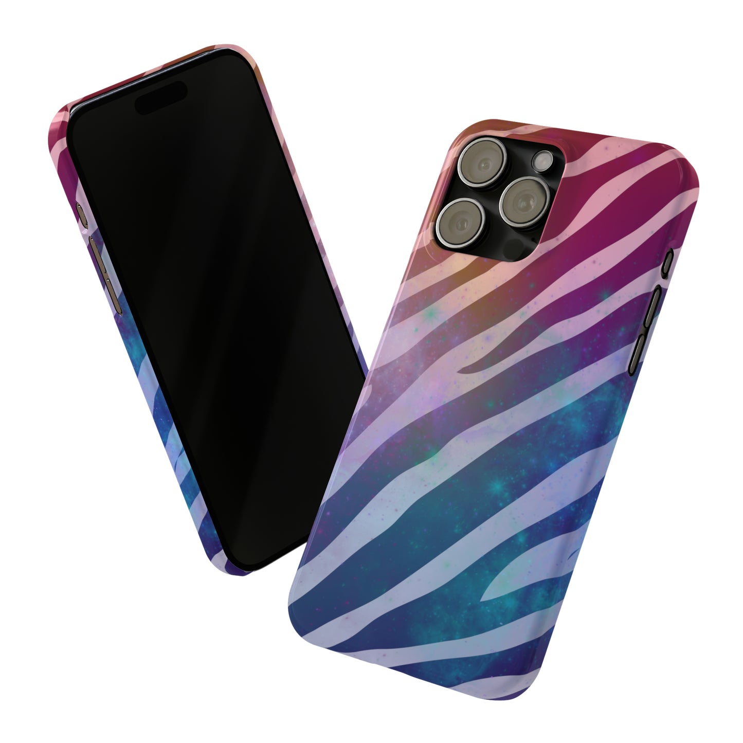 Galaxy Zebra Print Phone Case