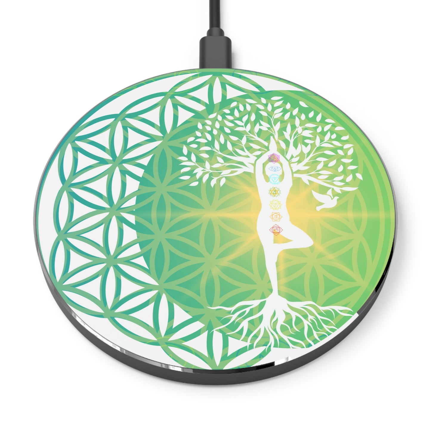 Gaia Collective FlowerOf Life Wireless Charger