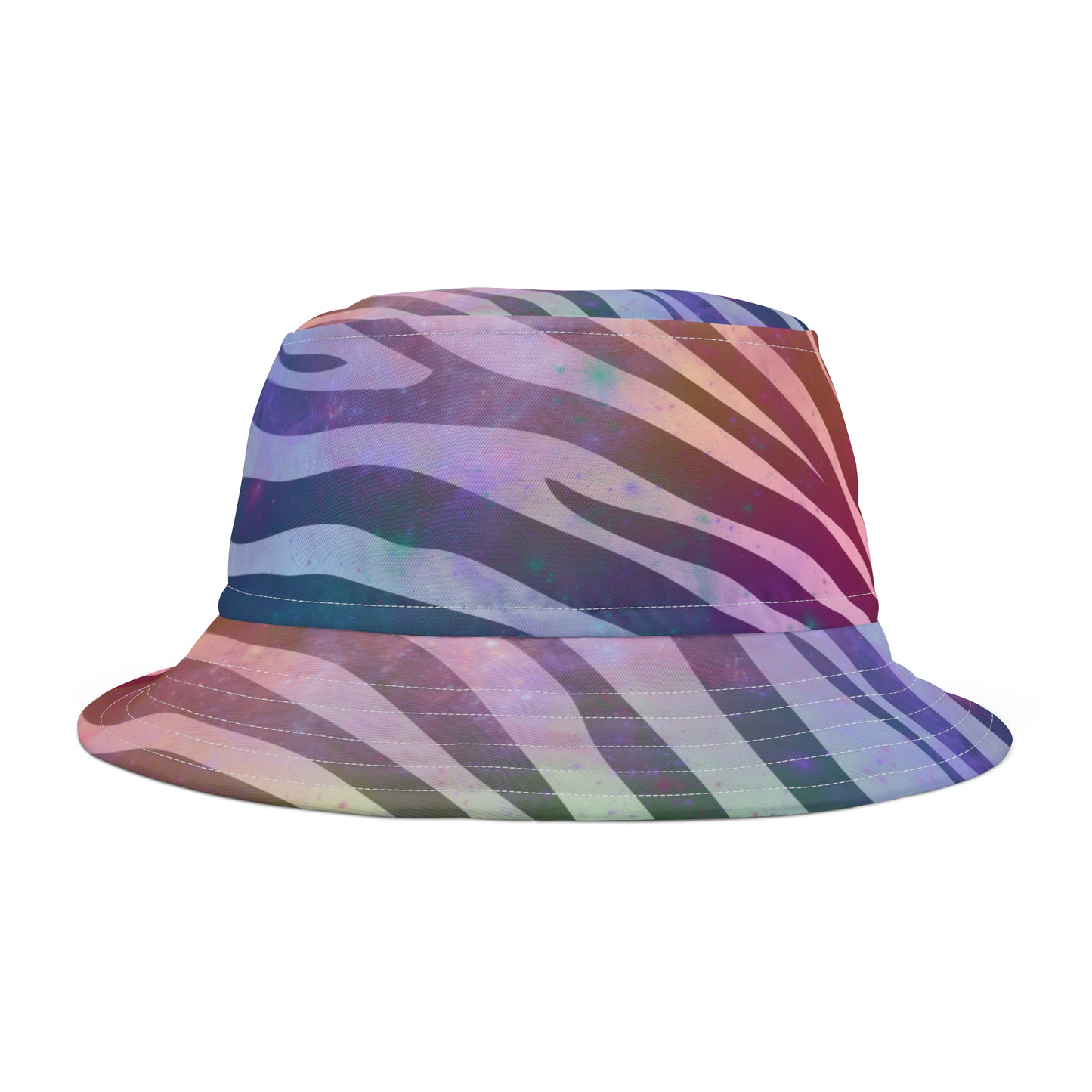 Galaxy Zebra Print Bucket Hat