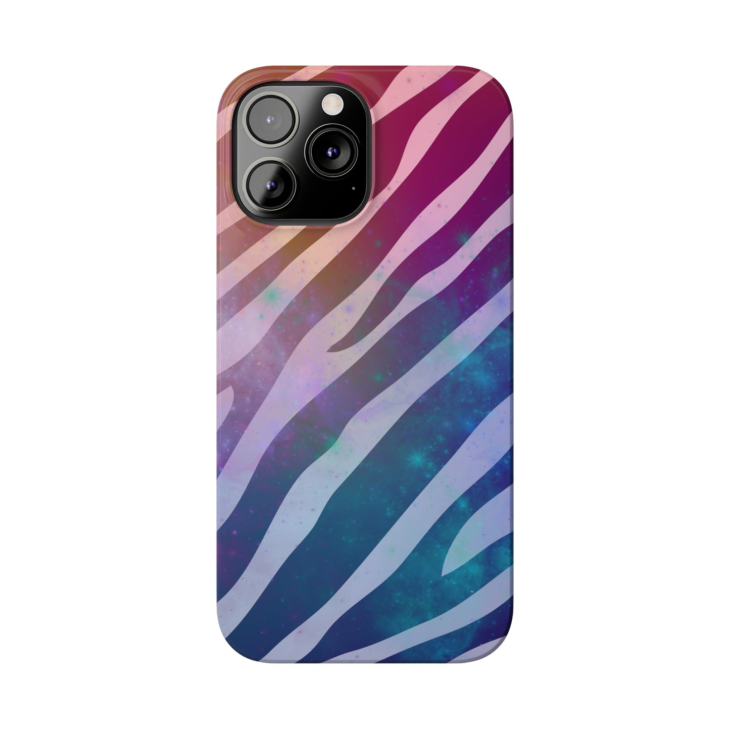 Galaxy Zebra Print Phone Case