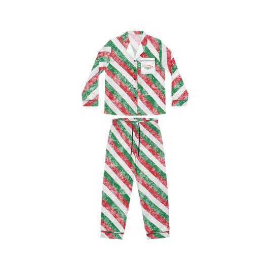 Women's Satin Pajamas - Believe in the Magic - Christmas Pajamas