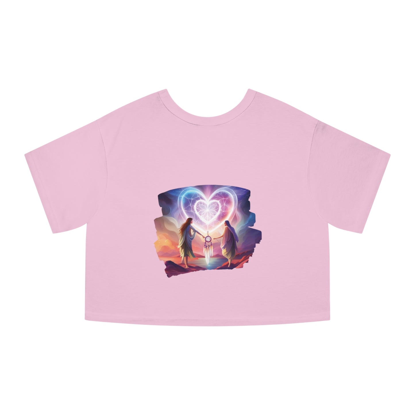 Woman's' Champions Graphic Cropped Tee - Valentine's Day Collective