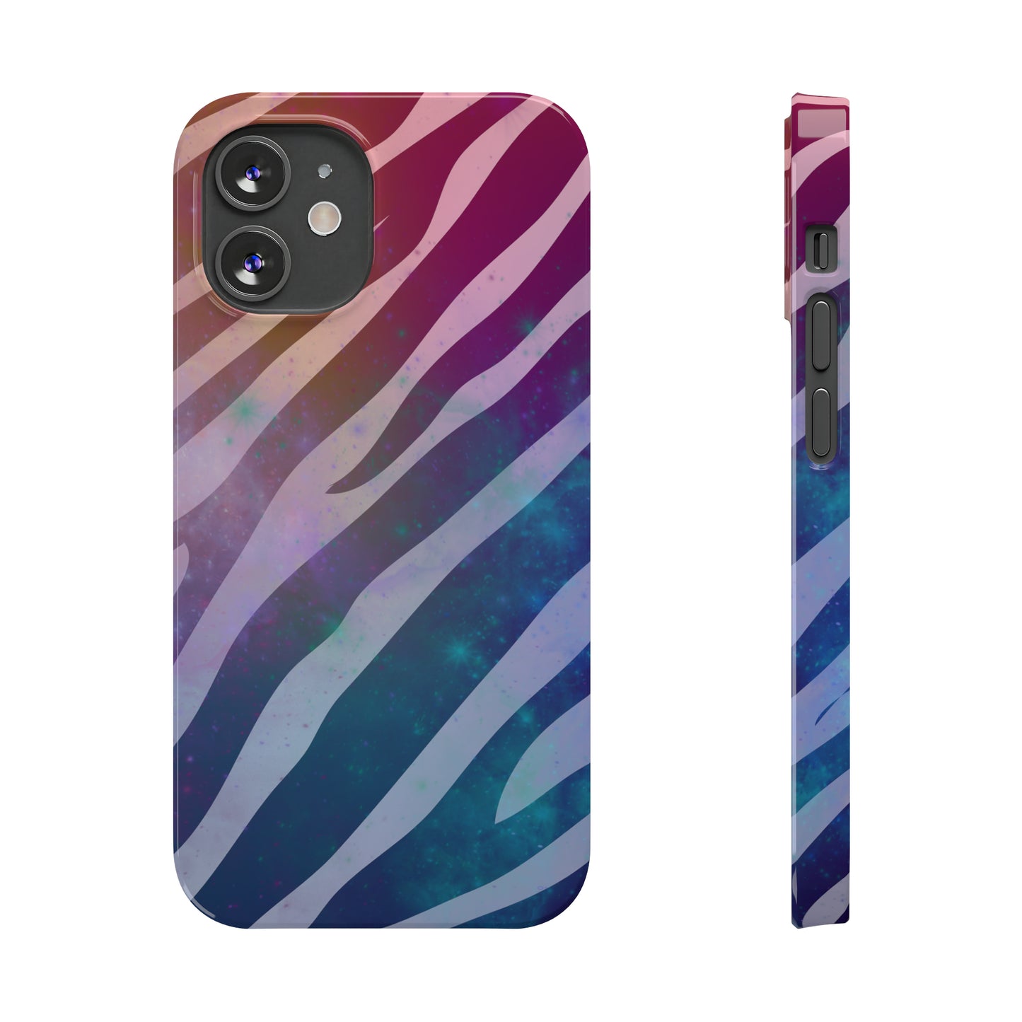 Galaxy Zebra Print Phone Case