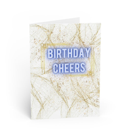 Single Birthday Cheers Card