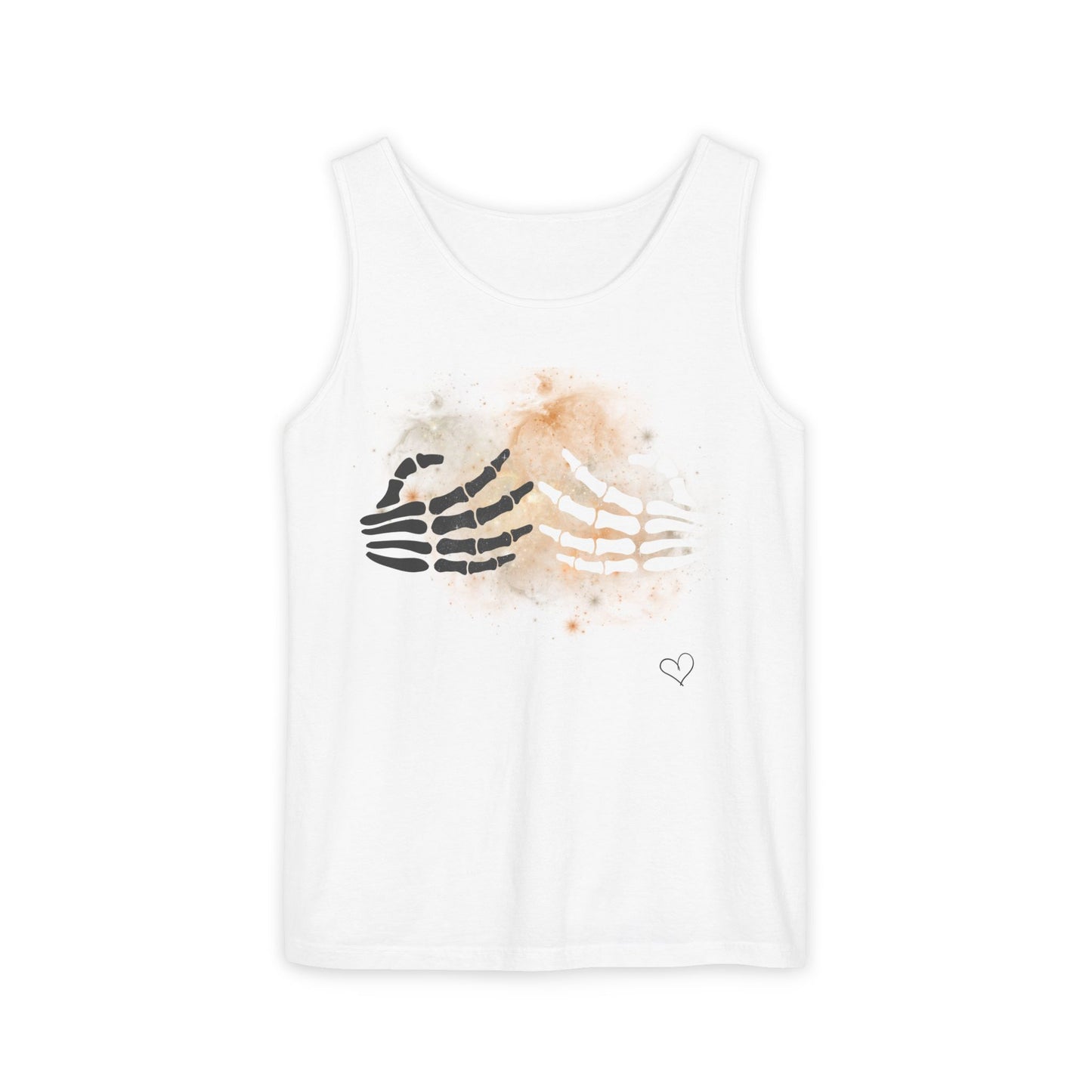 Adult Humor - Halloween Tank - Galaxy Skeleton Hand Boob Tank Top - Halloween Collective - Her Collective