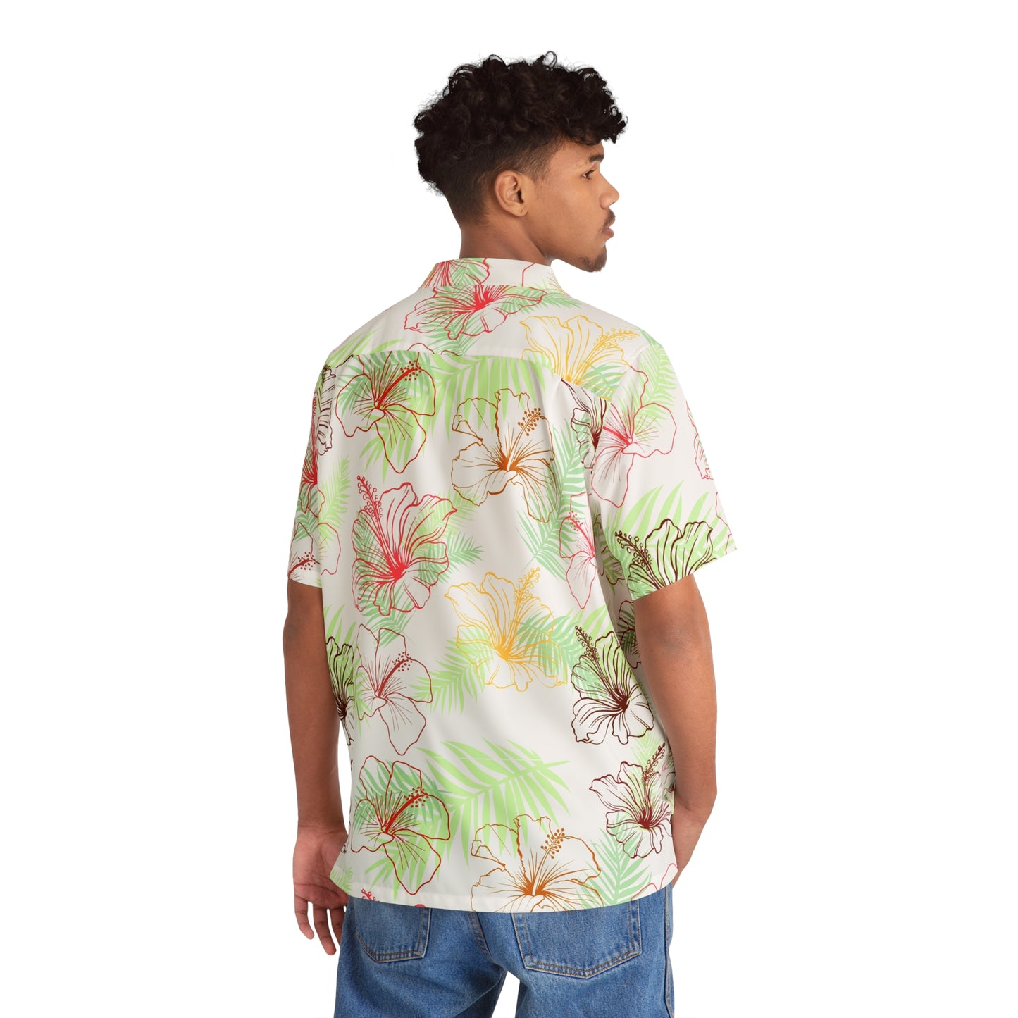 Hibiscus - Men's Hawaiian Shirt - His Collective