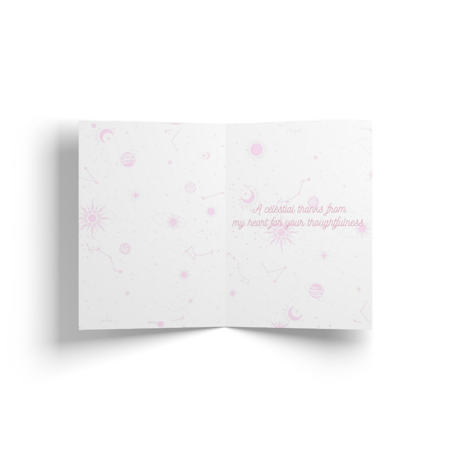 Single Thank You Card