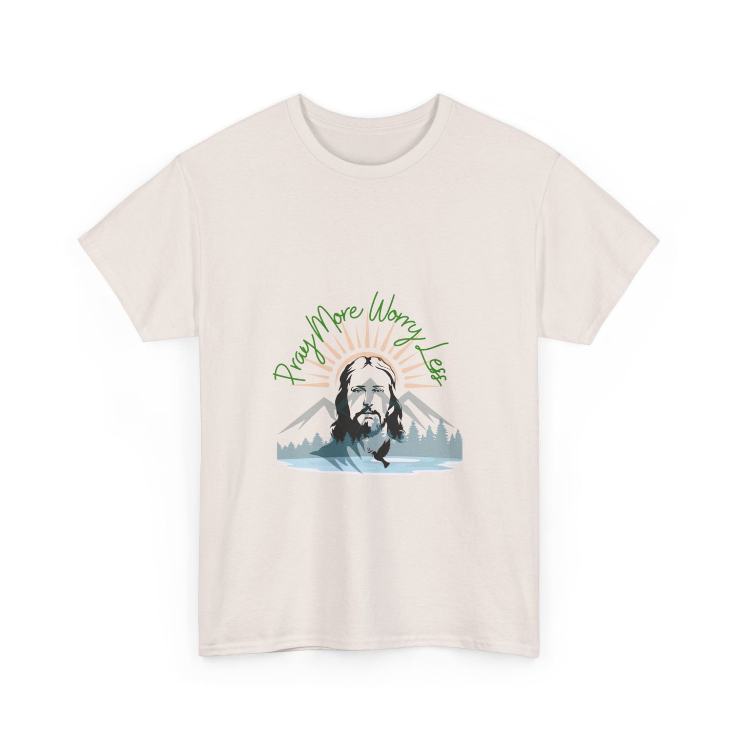 Pray More Stress Less - Men's Slogan T - His Collective