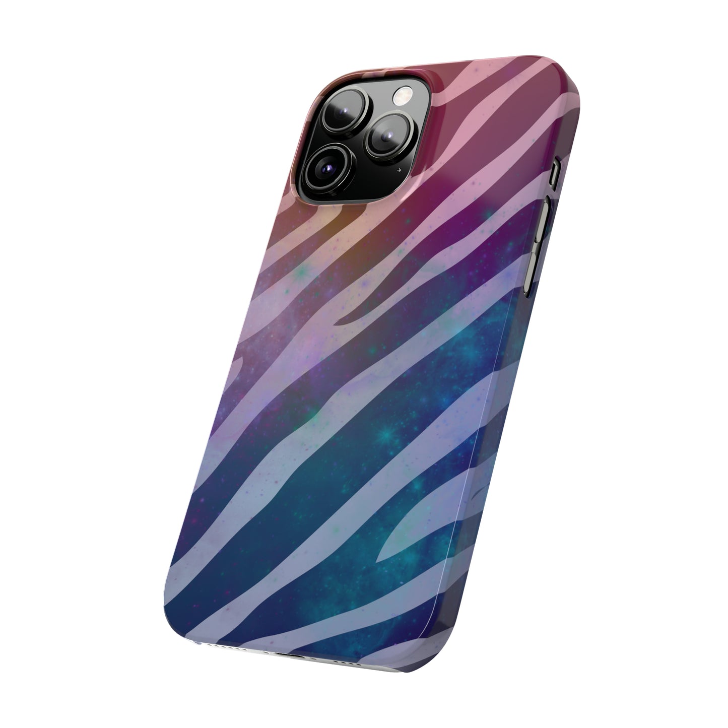 Galaxy Zebra Print Phone Case