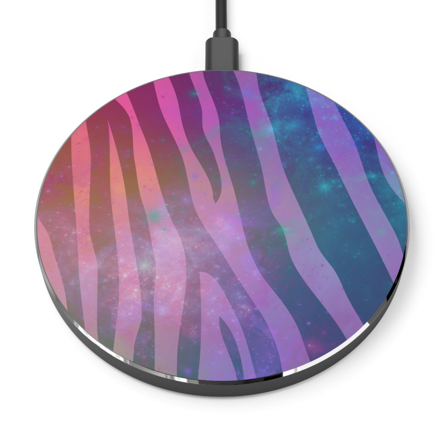 Zebra Print Wireless Charger