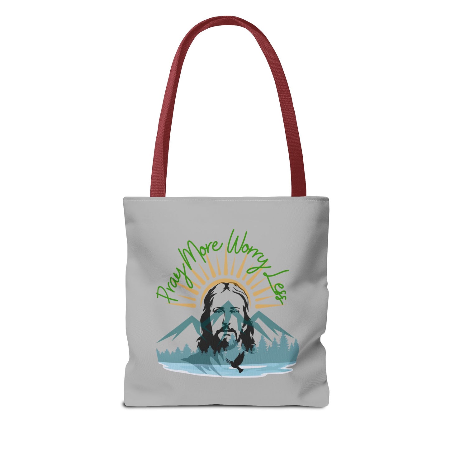 Pray More Worry Less - Tote Bag - Bag Collective