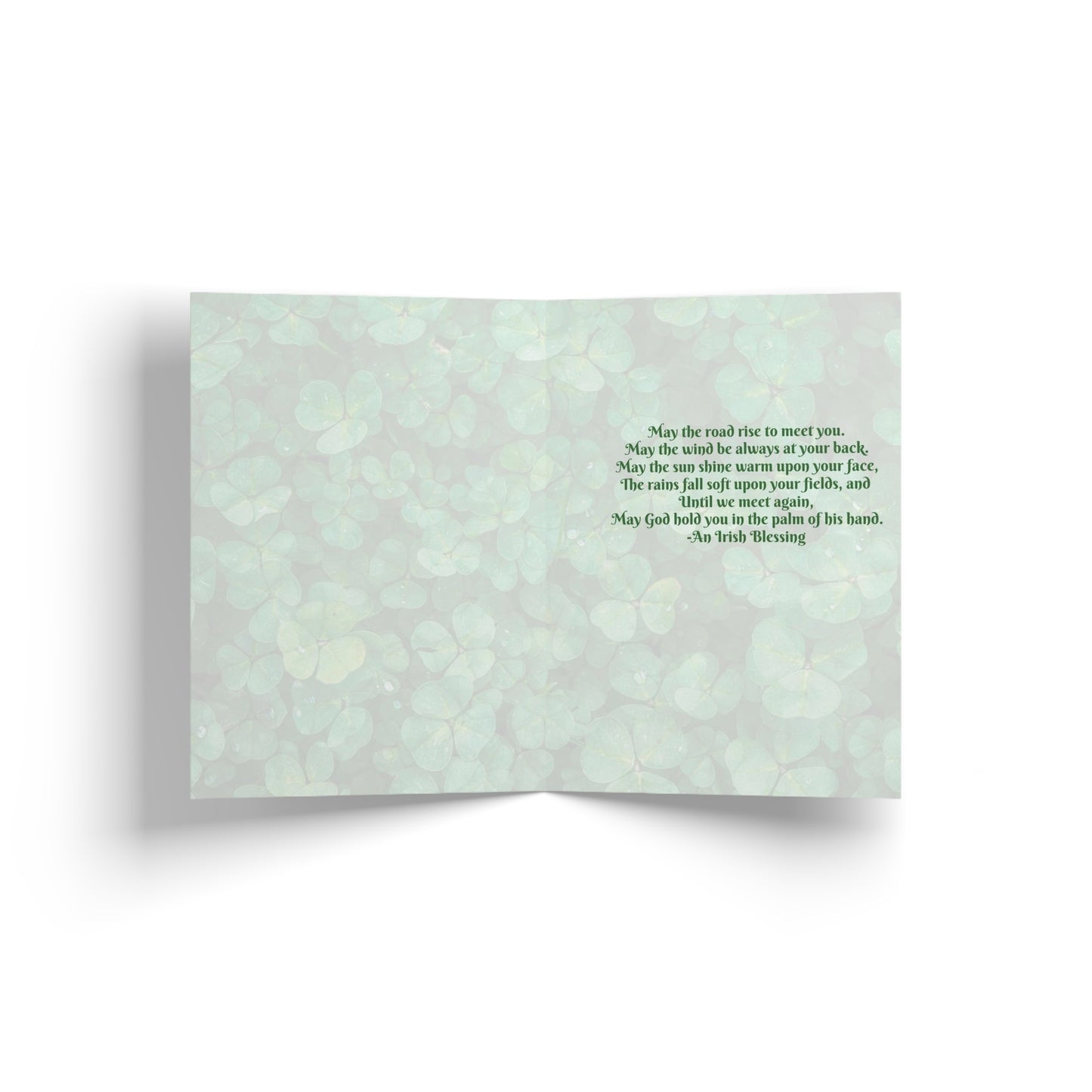 Single Saint Patrick's Day Card