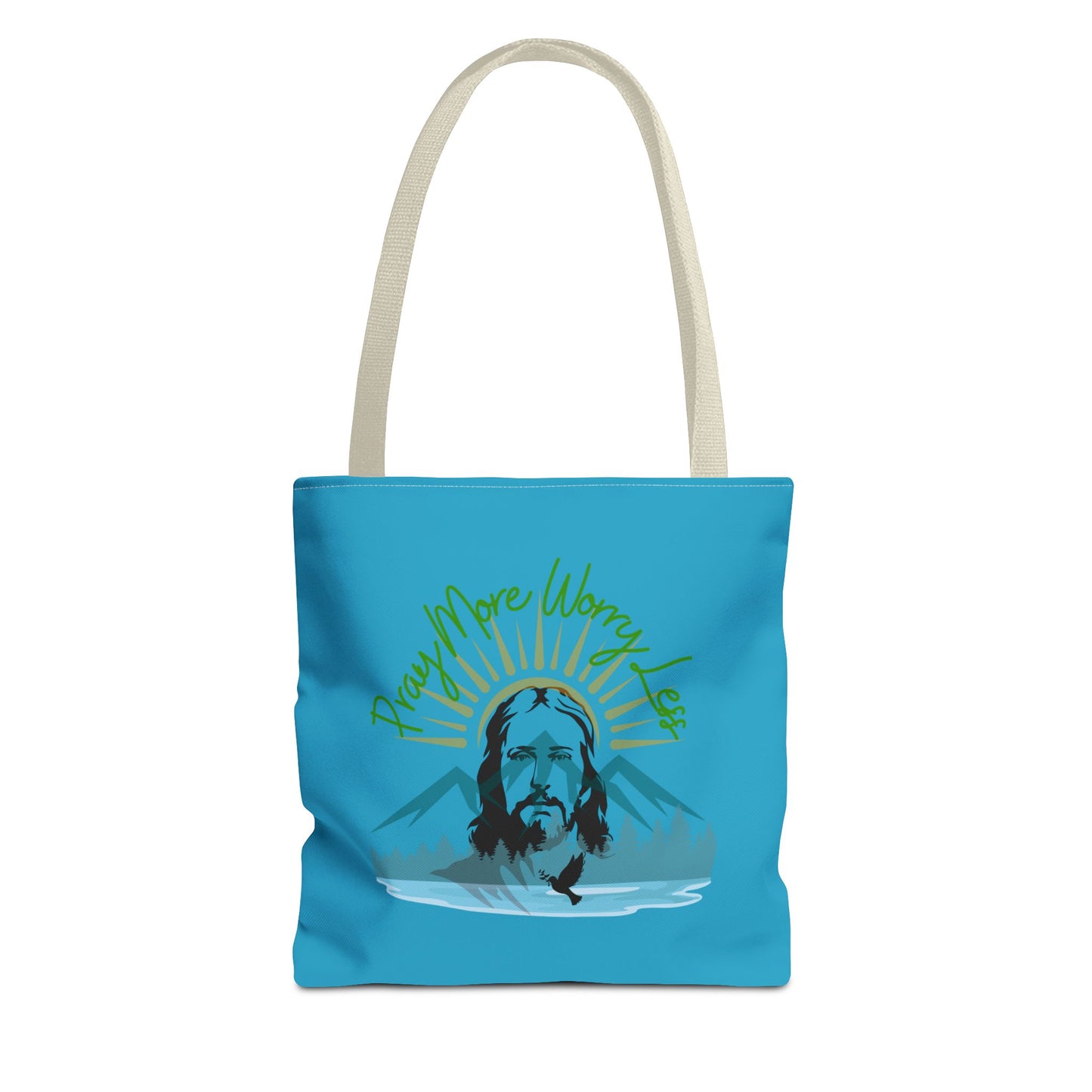 Pray More Worry Less - Tote Bag - Bag Collective