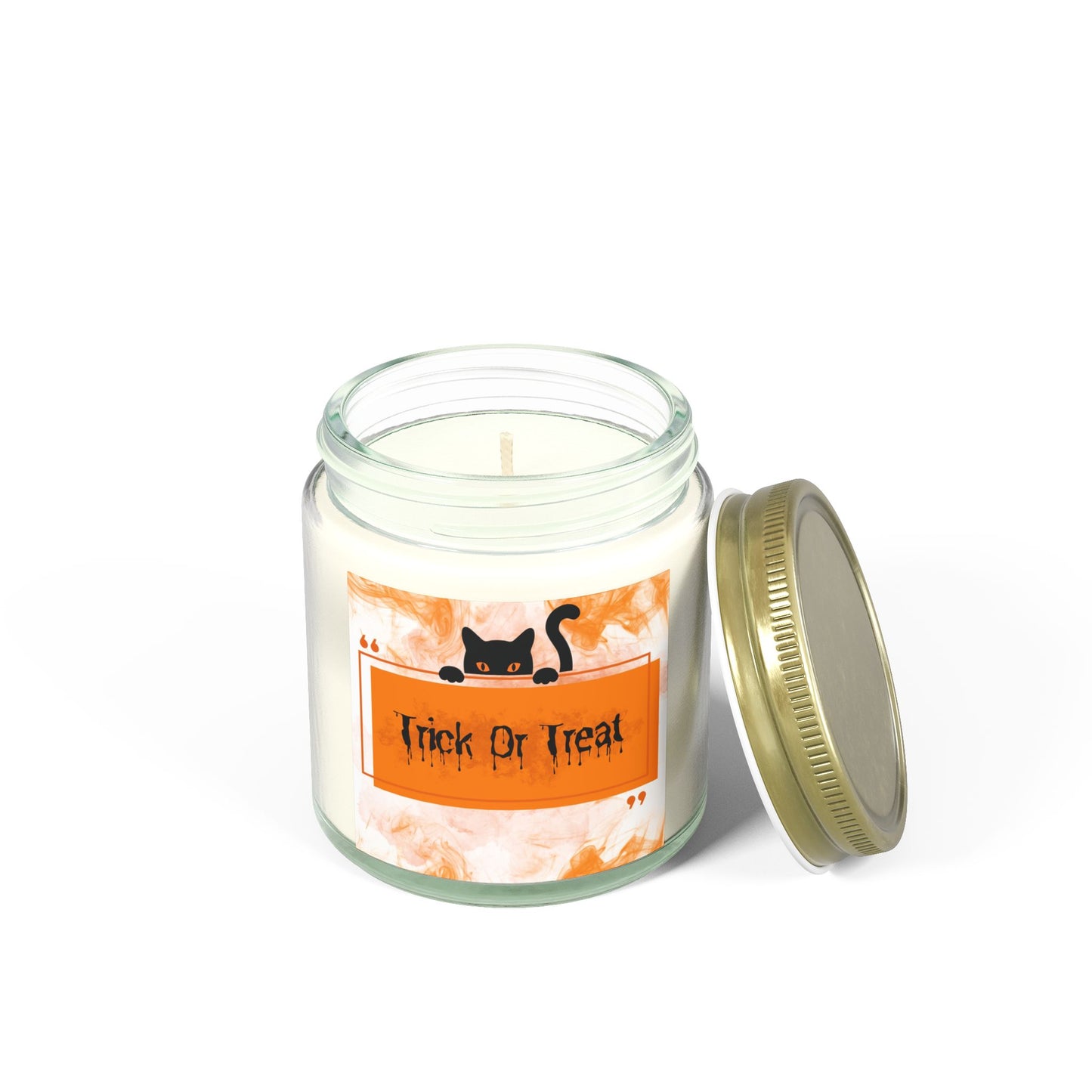 Trick Or Treat - Scented Halloween Candle - Coconut Apricot Wax - Halloween Collective