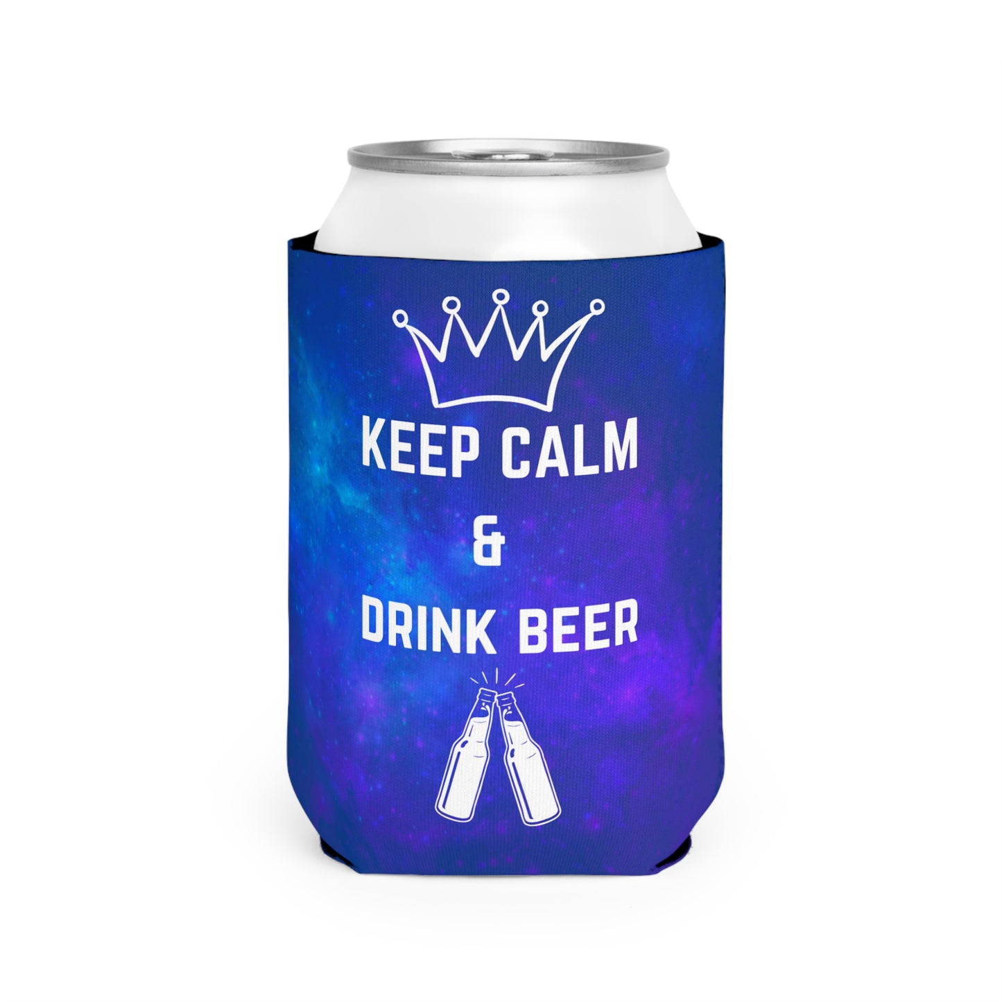 Keep Calm & Drink Beer - Beer Koozie - Can Cooler