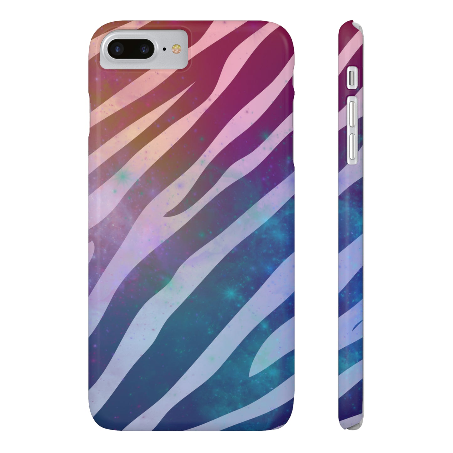 Galaxy Zebra Print Phone Case