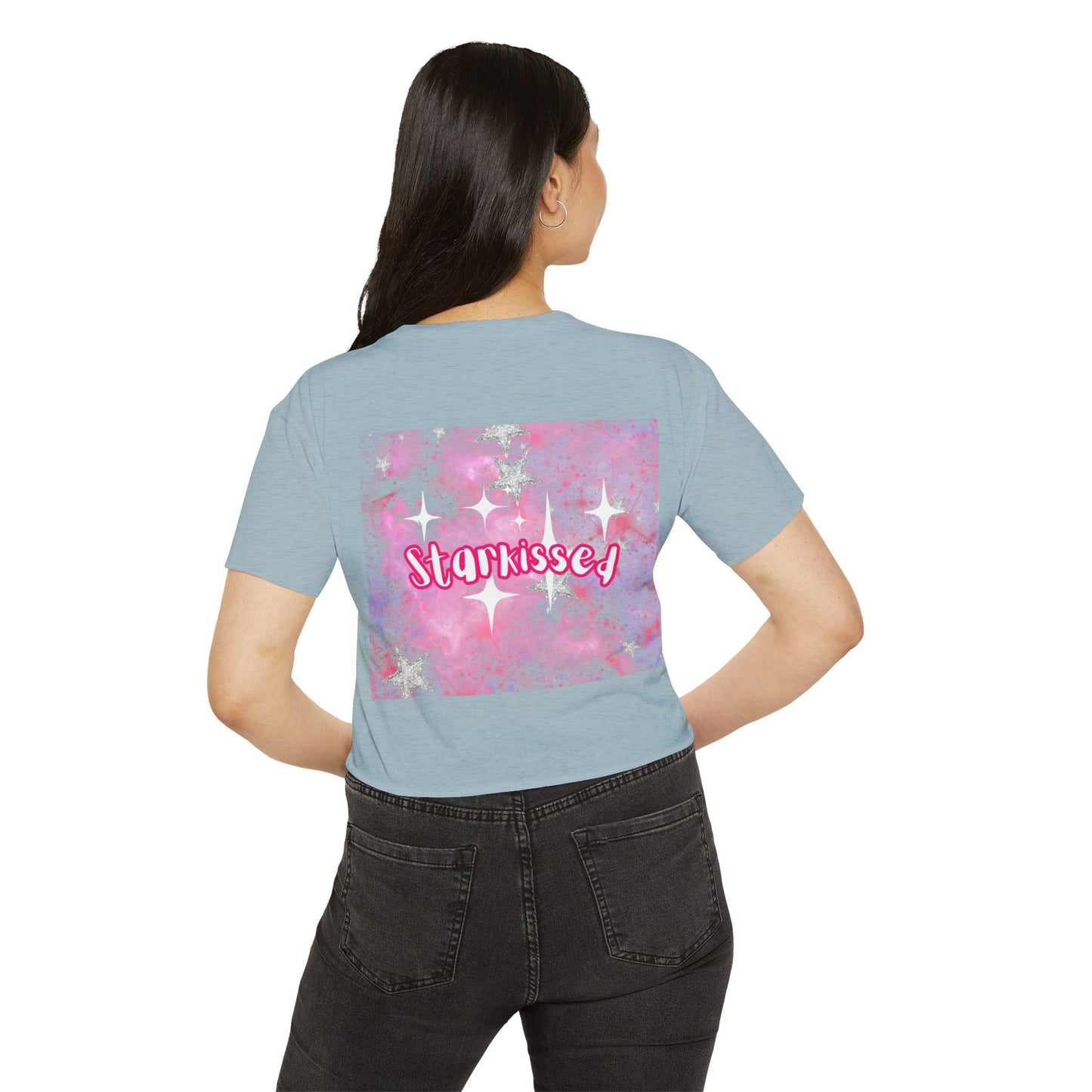 Starkissed Lips Woman's Festival Crop Top