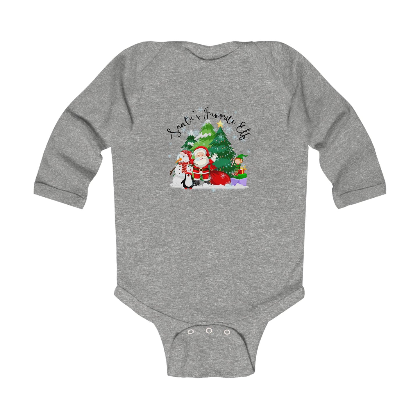 Christmas Bodysuit - Infant Bodysuit - Santa's Favorite Elf - Kid Collective