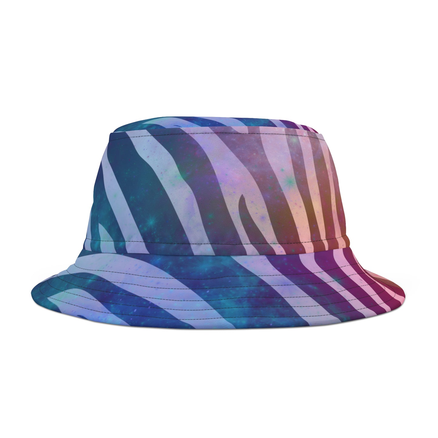 Galaxy Zebra Print Bucket Hat