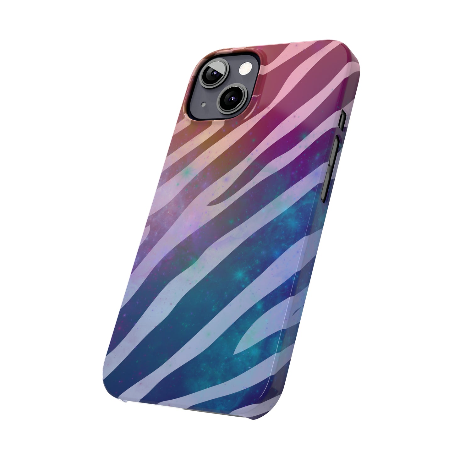 Galaxy Zebra Print Phone Case