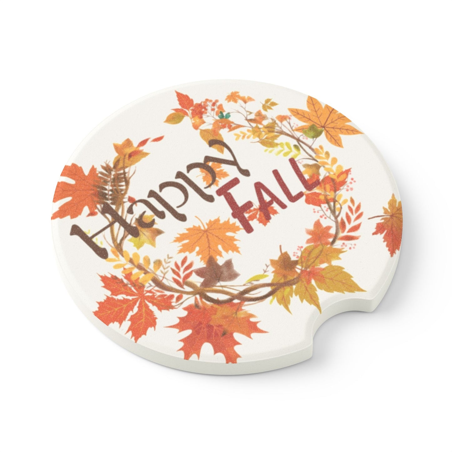 Fall Soapstone Car Coaster - Home Collective - Fall Collective